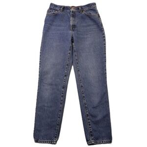 Levi's Womens 10 512 Classic Slim Jeans Blue Tapered Leg High Rise Denim